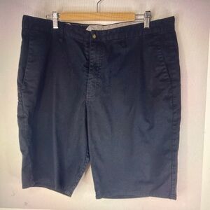 VOLCOM Men Vmonty 22" Stretch Chino Black Shorts Size 38